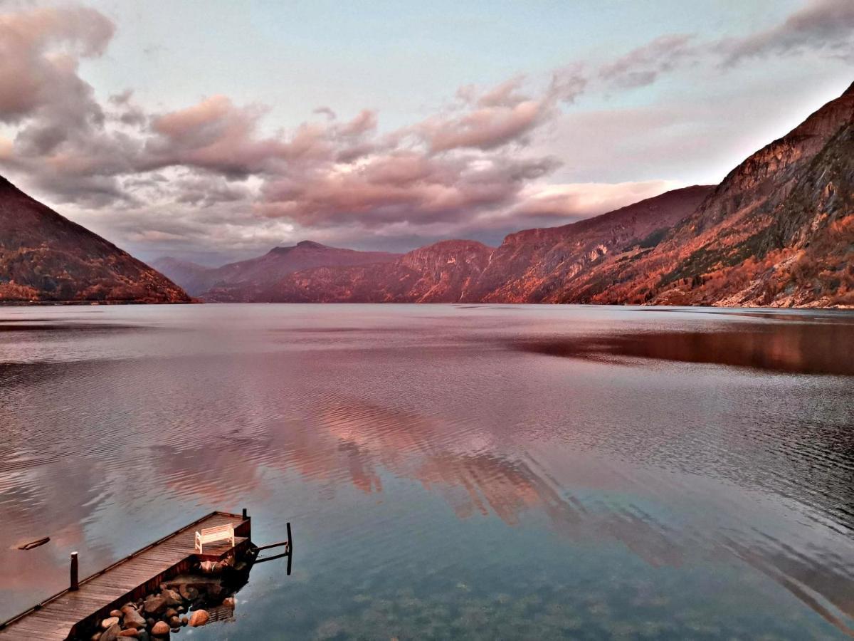 Вілла Fjordperlen Ейдфйорд Екстер'єр фото