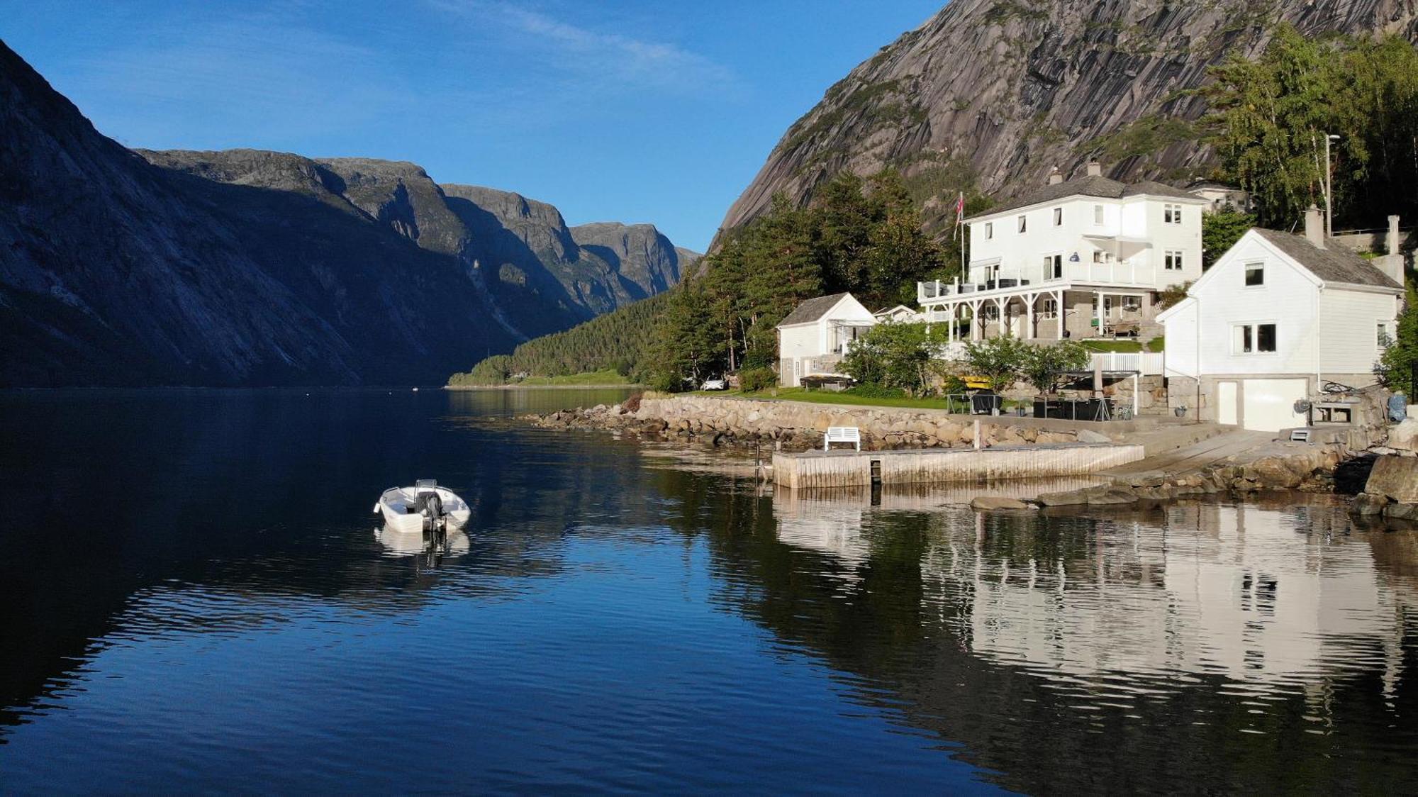 Вілла Fjordperlen Ейдфйорд Екстер'єр фото
