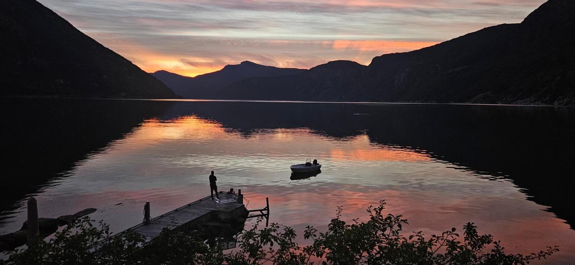 Вілла Fjordperlen Ейдфйорд Екстер'єр фото