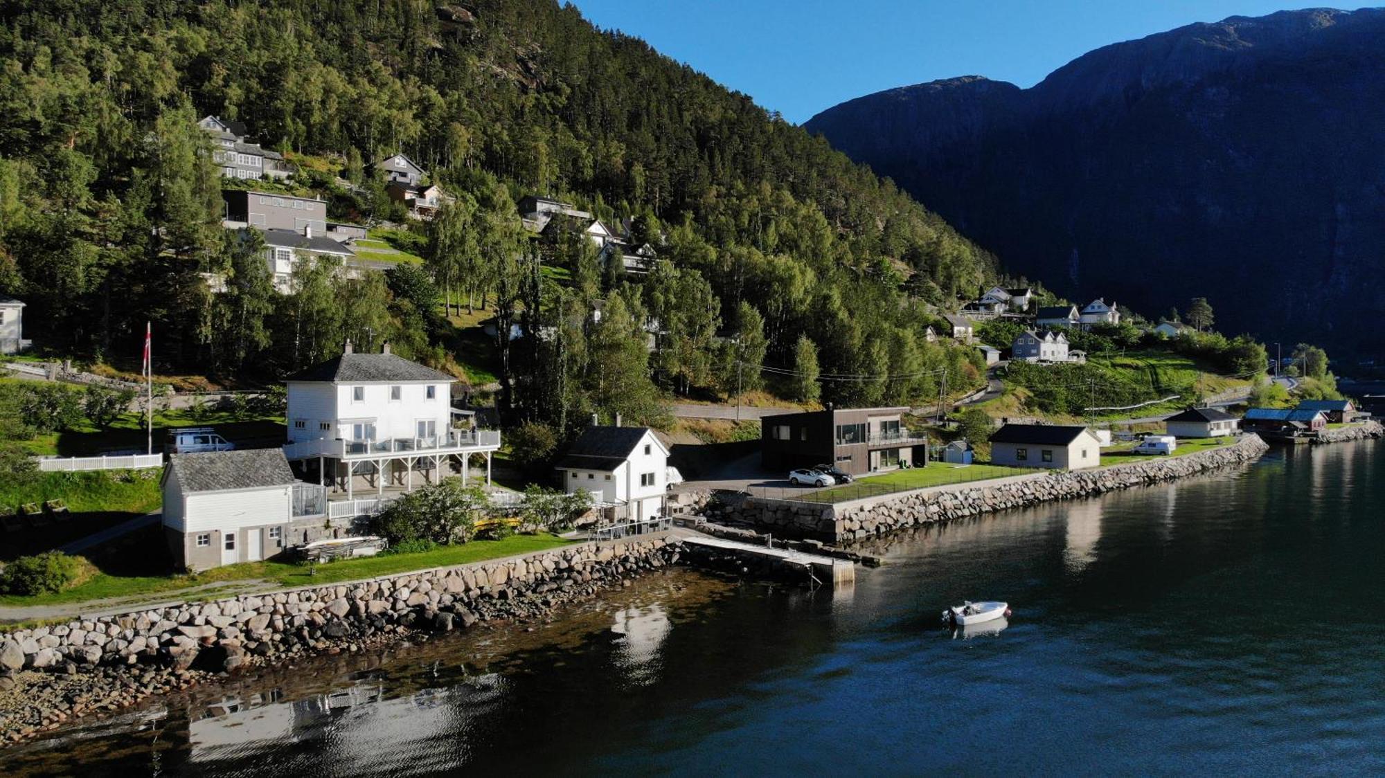 Вілла Fjordperlen Ейдфйорд Екстер'єр фото