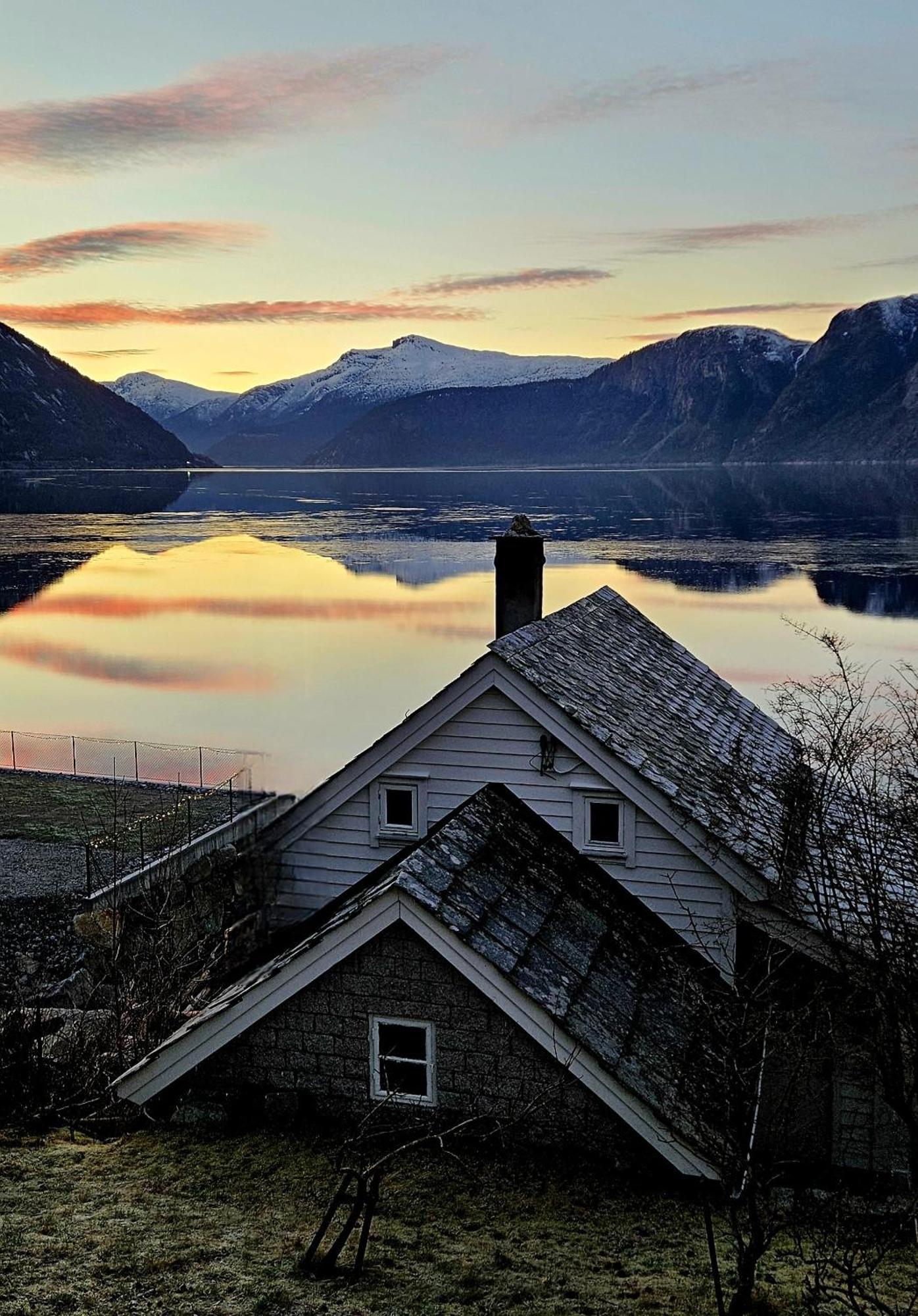 Вілла Fjordperlen Ейдфйорд Екстер'єр фото