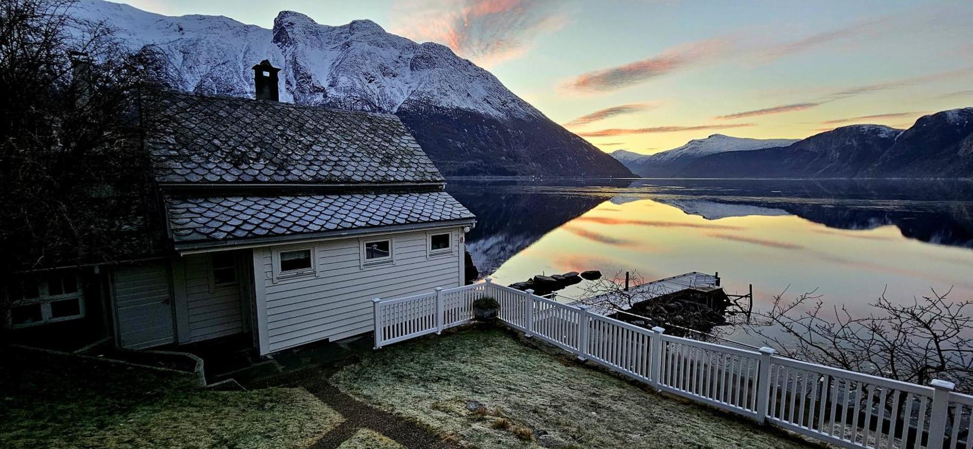 Вілла Fjordperlen Ейдфйорд Екстер'єр фото