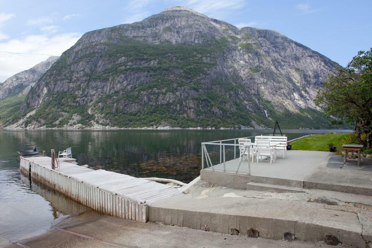 Вілла Fjordperlen Ейдфйорд Екстер'єр фото