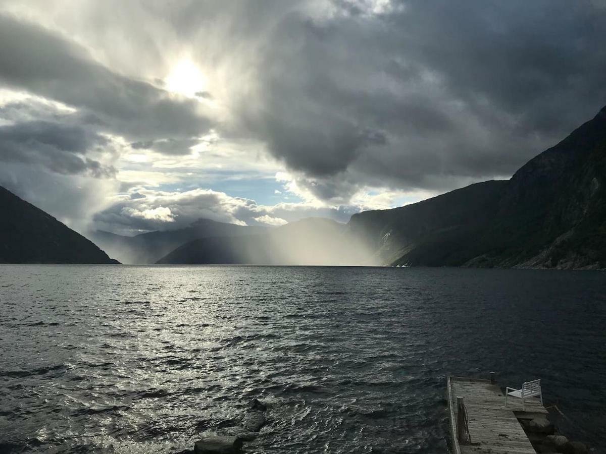 Вілла Fjordperlen Ейдфйорд Екстер'єр фото