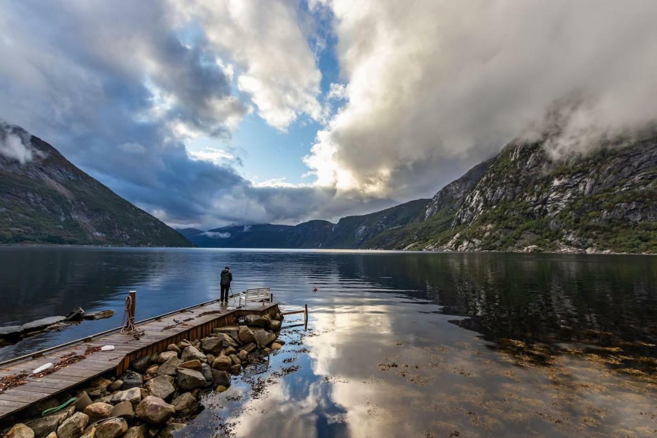 Вілла Fjordperlen Ейдфйорд Екстер'єр фото
